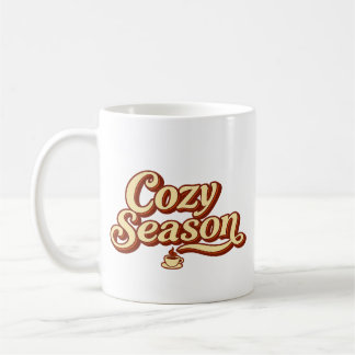 Tasse de café de la saison cosy automne