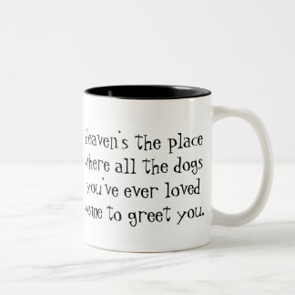 Tasse de café de l'amoureux des chiens