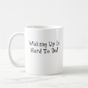 Tasse de café de Laryngospasms - "se réveiller e