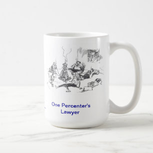 Tasse de café de l'avocat Lawyer™ une de Percenter