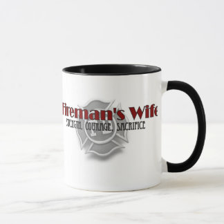 Tasse de café "de l'épouse du pompier"