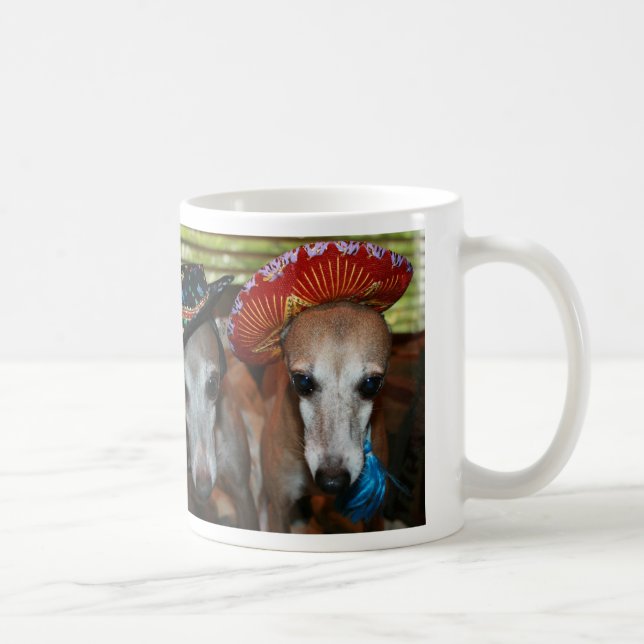 Tasse de café de lévrier italien (Droite)