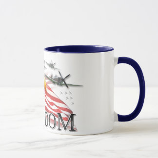 Tasse de café de liberté de Jour du Souvenir