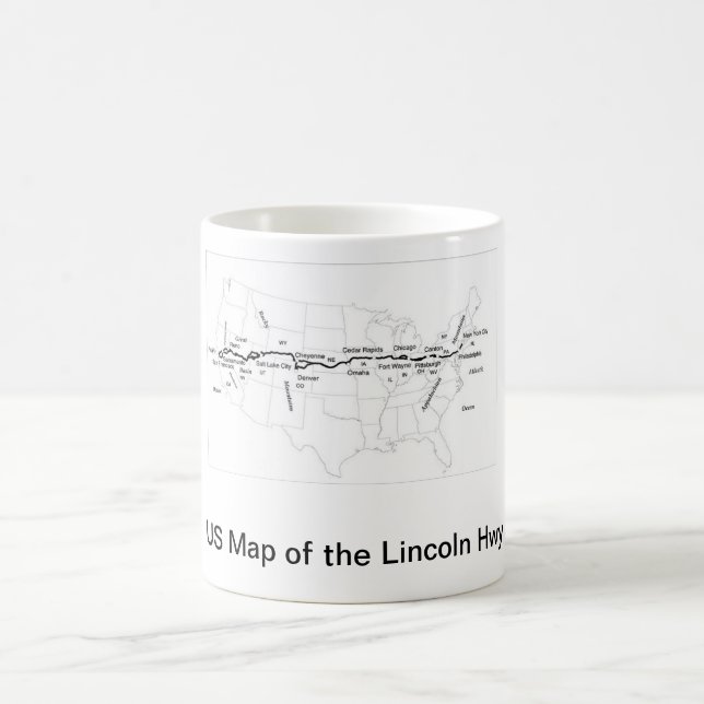 Tasse de café de Lincoln Hwy (Centre)