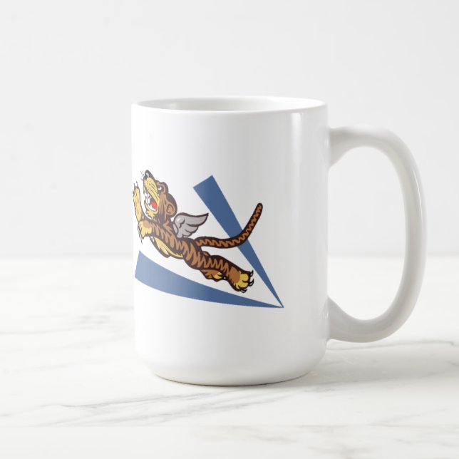 Tasse de café de logo de Flying Tigers (Droite)