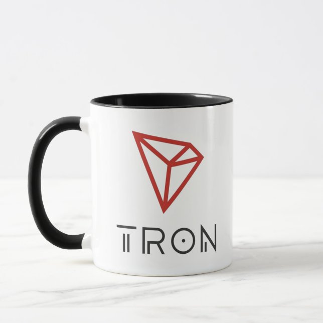 Tasse de café de logo de Tron TRX (Gauche)