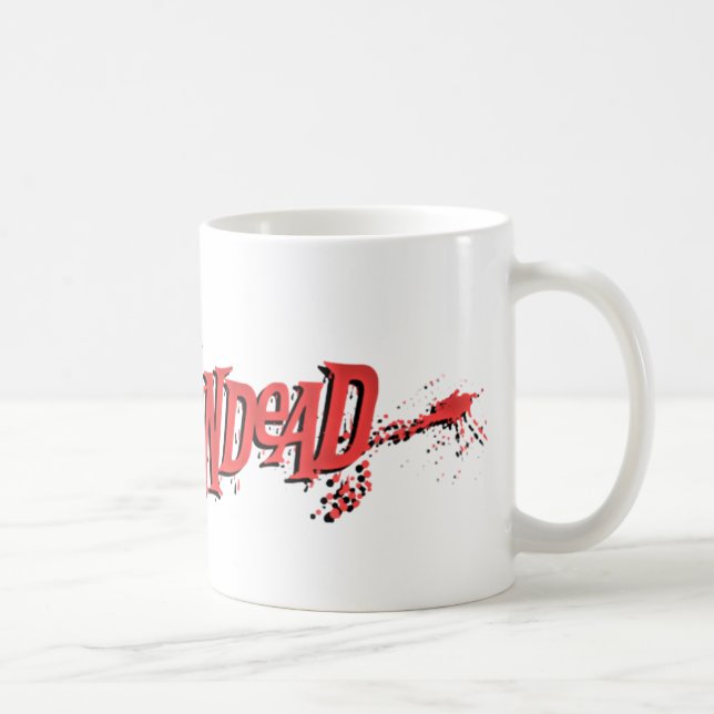 Tasse de café de logo d'éclaboussure "de vampires (Droite)