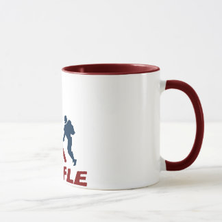 Tasse de café de logo d'Eiffle