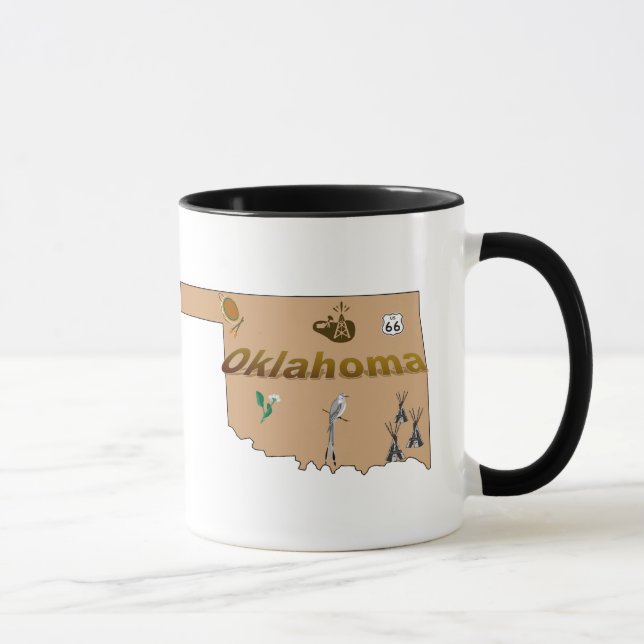 Tasse de café de l'Oklahoma (Droite)