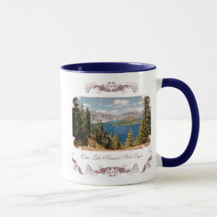Tasse de café de l'Orégon de lac crater