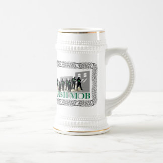 Tasse de café de luxe de récif de foule d'argent