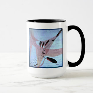 Tasse de café "de mâche électronique" de musique