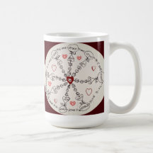 Tasse de café de mandala de 3h16 de John