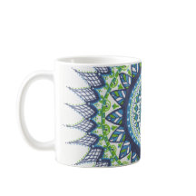 Tasse de café de mandala de l'eau