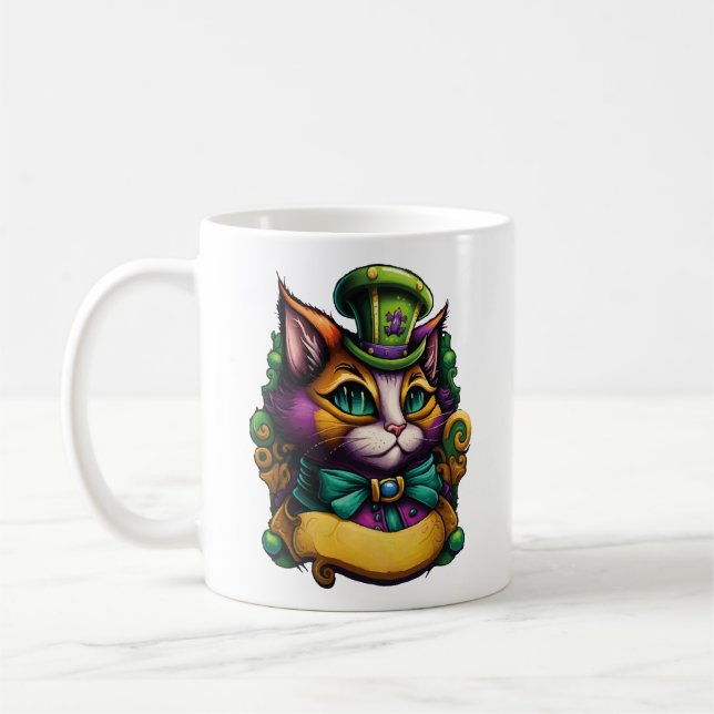 tasse de café de mardi gras (Gauche)