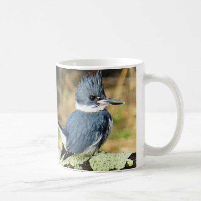 Tasse de café de martin-pêcheur ceinturé (Droite)