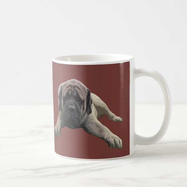 Tasse de café de mastiff (Droite)