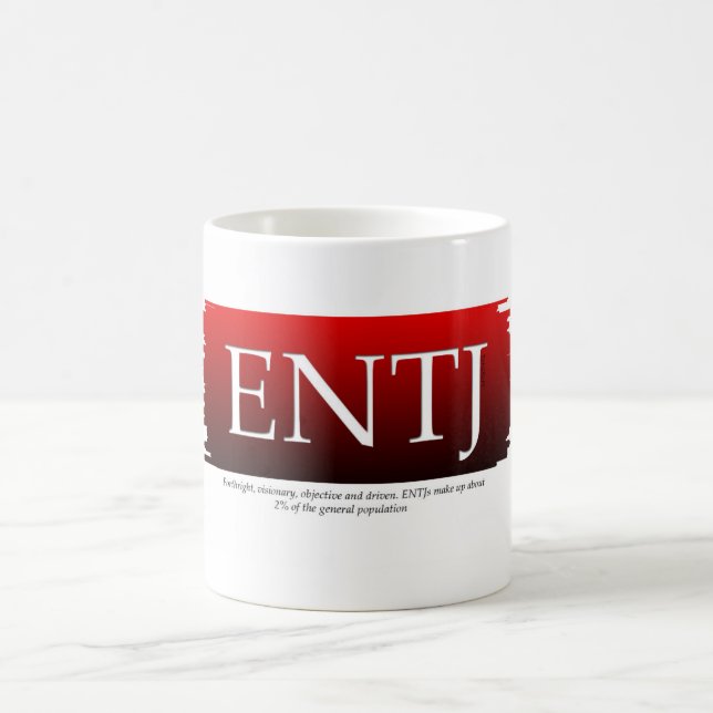Tasse de café de MBTI ENTJ (Centre)
