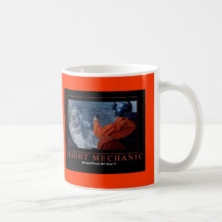 Tasse de café de mécanicien de bord