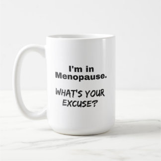 Tasse de café de ménopause - quelle est votre