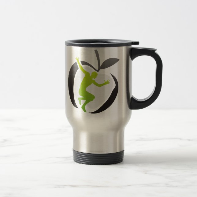 Tasse de café de menu d'exercice (Droit)