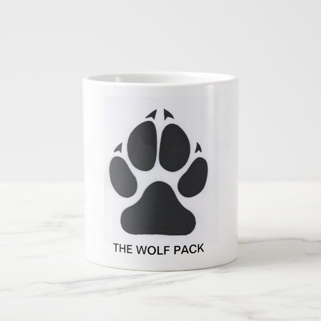 Tasse de café de meute de loups (Devant)