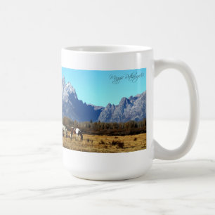 Tasse de café de montagne de Teton