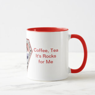 Tasse de café de montagne d'ombre