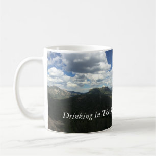 Tasse de café de montagne rocheuse