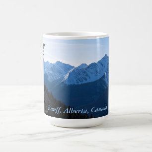 Tasse de café de montagnes rocheuses