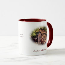 Tasse de café de moulin de Gresham en octobre