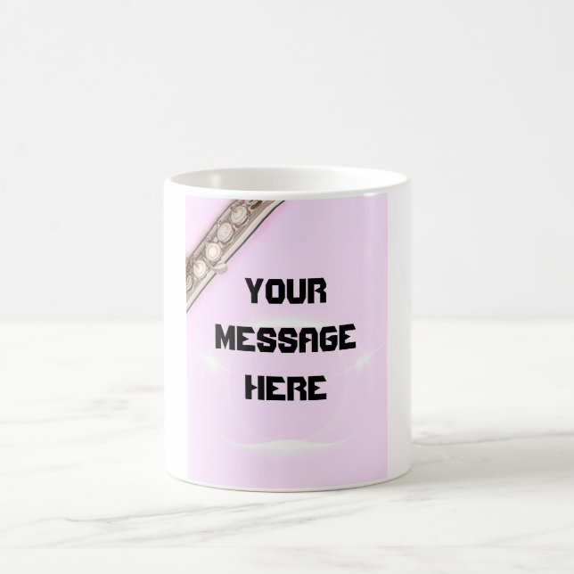 Tasse de café de musicien de cannelure ou de (Centre)