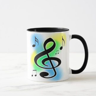 Tasse de café de musique
