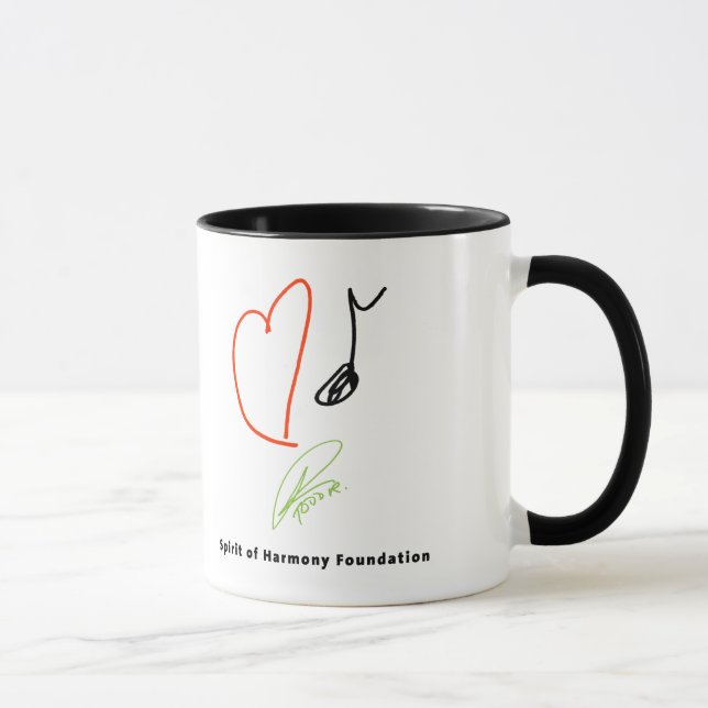 Tasse de café de musique d'amour (Droite)