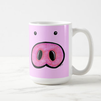 Tasse de café de nez de porc