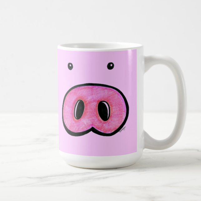 Tasse de café de nez de porc (Droite)
