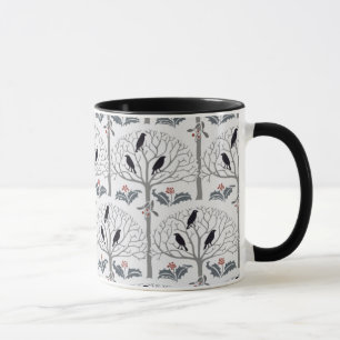 Tasse de café de Noël de motif de freux et de ho