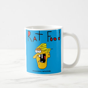 Tasse de café de nourriture de rat : Diplômé de