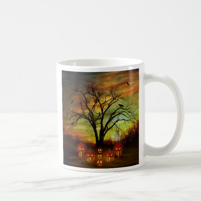 Tasse de café de nuit de Halloween (Droite)