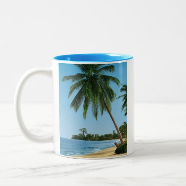 Tasse de café de palmier (Gauche)