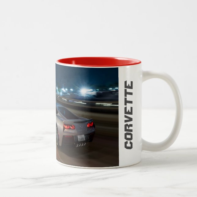Tasse de café de pastenague de Corvette (Droit)