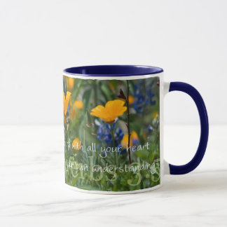 Tasse de café de pavots de Californie de 3:5 de