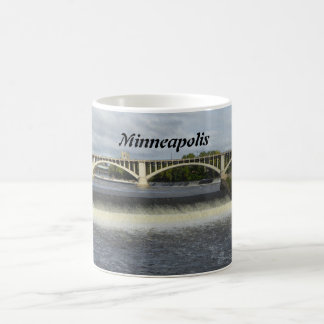 Tasse de café de photo de Minneapolis d'automnes