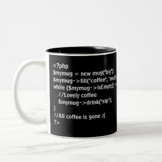 Tasse de café de PHP