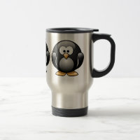 Tasse de café de pingouin