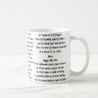 Tasse de café de Poe-Poésie