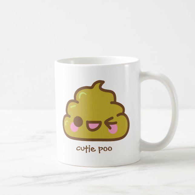 tasse de café de poo de cutie (Droite)