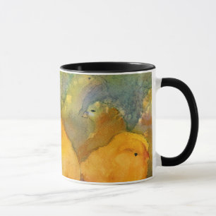 Tasse de café de poussins de bébé