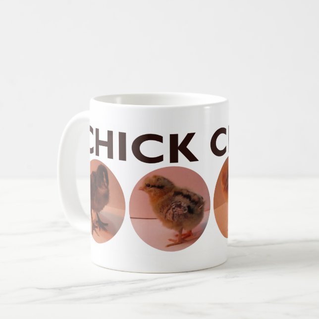 Tasse de café de poussins de bébé (Devant gauche)
