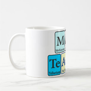 Tasse de café de professeur de maths